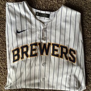 Milwaukee Brewers Yelich jersey